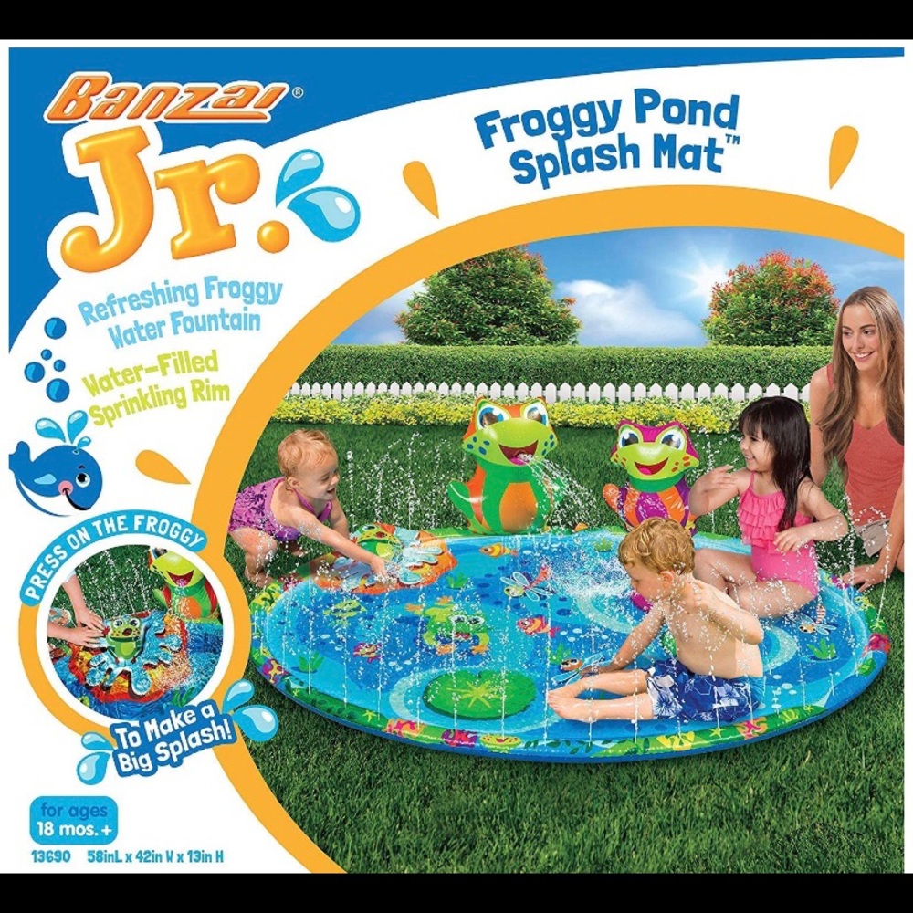 Froggy pond splash